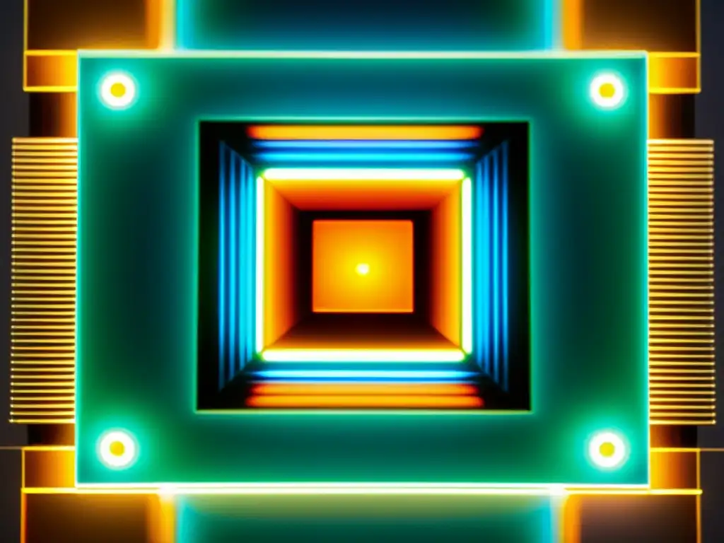 Detallada imagen del sensor de una cámara digital, muestra la evolución tecnológica en fotografía digital