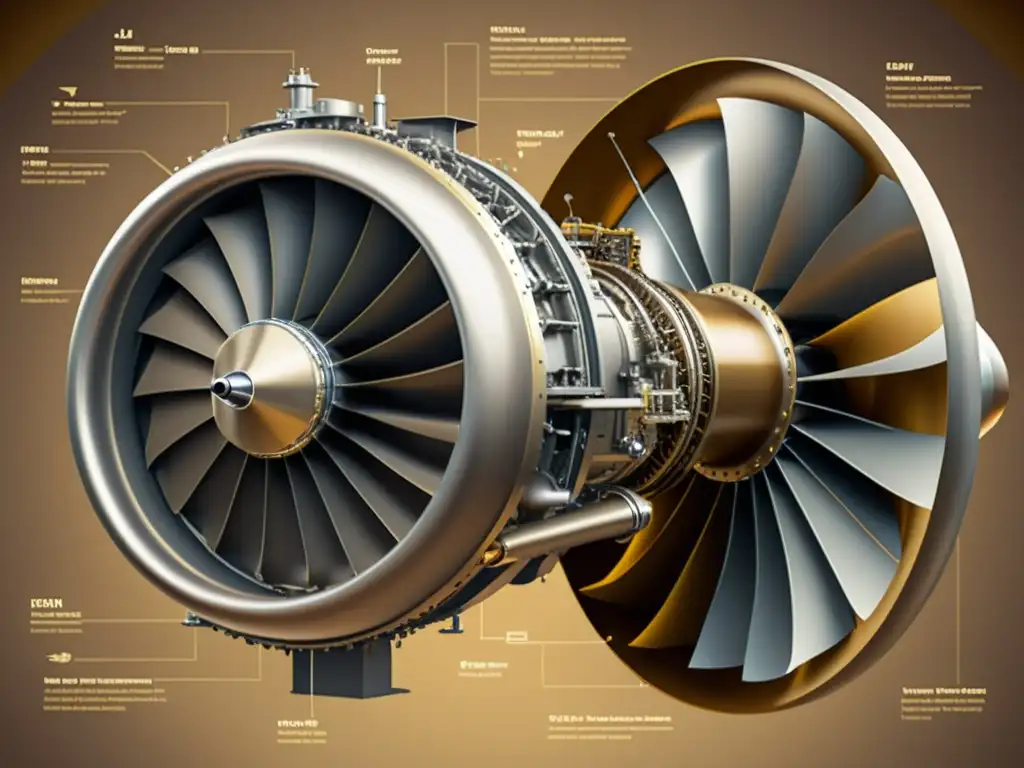 Detalle vintage de motores aeronaves: comparativa emocionante de evolución motores aeronaves comparativa