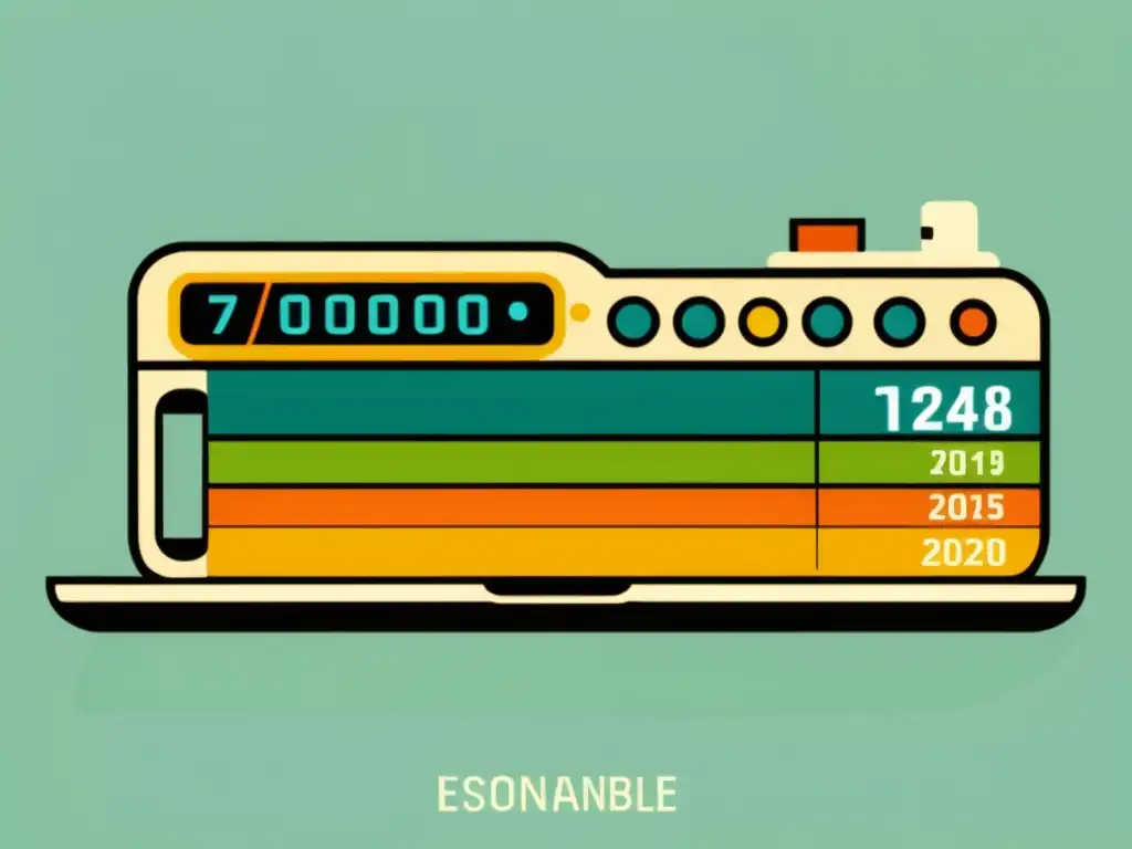 Un viaje a través de la evolución de dispositivos electrónicos sostenibles, desde calculadoras solares hasta smartphones eficientes en energía y laptops ecológicas